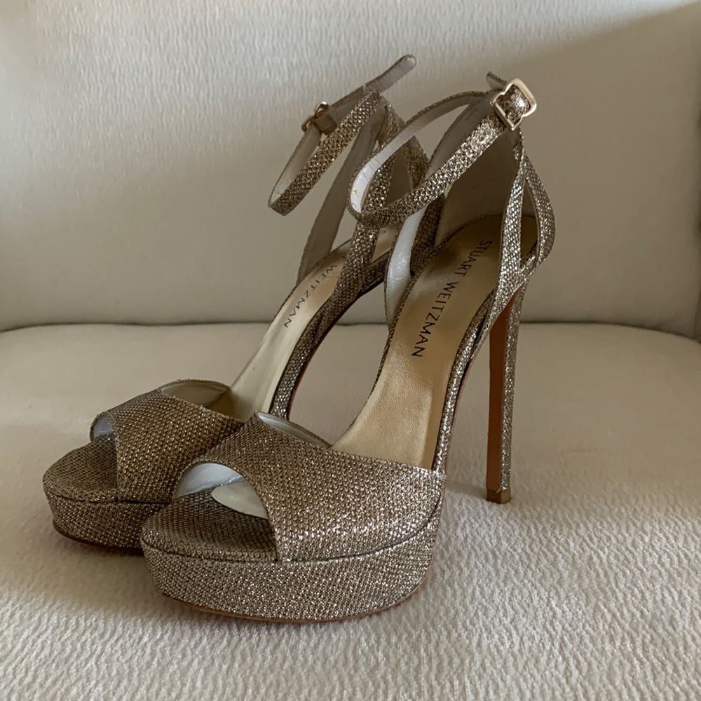 Stuart Weitzman Runway platform heels